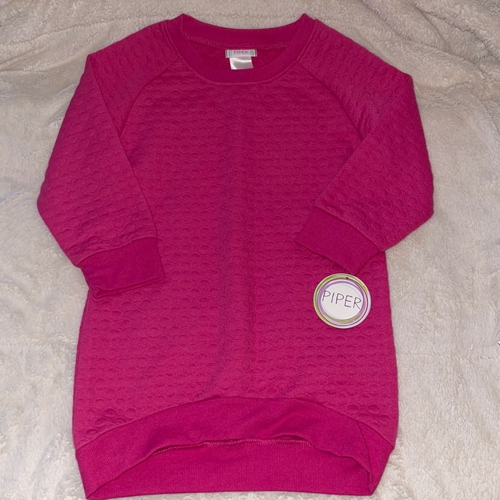 NWT 🏷️ Girls pink berry dot tank ~